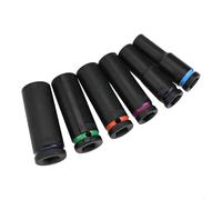 Clé à douille pneumatique de 1,27 cm avec 6 douilles 10 mm vers chrome vanadium pour ensemble en acier finition phosphatée pour automobile 21 mm