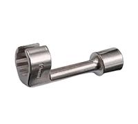 Clé à douille type L pour injecteurs de 12 mm à 19 mm, convient pour les espaces restreints, le retrait de ligne de carburant, les amateurs de bricolage, 1 kit de réparation automobile