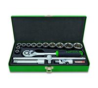 ouillerait TOPTUL 1/2, 6 pans 16Stk 10 11 12 13 17 19 22 24 27 30 32mm