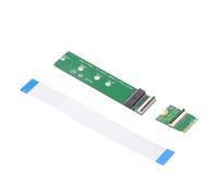 Clé A + E À Carte Adaptateur des Interfaces Touche NVME M pour Le Disque Dur Extension du Port 2230 À 2280 Extension du Câble Plat