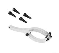 Clé à écrou robuste, avec poignée pour enlever l'écrou du cylindre hydraulique, comprend plusieurs broches et accessoires de nettoyage