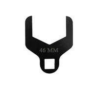 Clé à entraînement carré de 12,6 mm - Outil de poulie de distribution pour courroie de distribution - Clé à eau d'entretien automobile