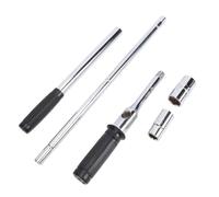 rgot Allongée avec Levier de 280 Mm, Outil de Serrage pour écrous | Acier au chrome vanadium durable, Ajustement universel pour camions et SUV, Comprend 4 prises