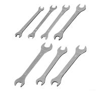 Clé à extrémité ouverte en acier au chrome vanadium avec design fin de 3 mm, réglable pour un ajustement rapide et précis, pour les travaux de réparation automobile et mécanique générale (8-10 mm)