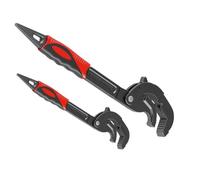 Clé à extrémité ouverte multifonctionnelle réglable à verrouillage automatique rapide Collier de serrage en acier au carbone pour tuyau d'eau Clé manuelle industrielle