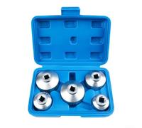 iltre à huile de type capuchon conçue pour une utilisation à haute intensité dans le garage ou le terrain où la fiabilité est critique (bleu)