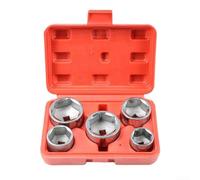 iltre à huile de type capuchon conçue pour une utilisation à haute intensité dans le garage ou le terrain où la fiabilité est critique (rouge)