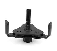 Clé à Filtre à Huile Diamètre 53 mm-108 mm, Araignée de Filtre Amovible à 3 Bras, Outil Universel de Filtre à Huile de Voiture, Outil de Filtre à Huile pour Clé à Filtre à Huile (Noir)