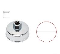 iltre à huile robuste avec embout design et acier traité thermiquement pour un retrait efficace sur différents modèles de véhicules (65-64 mm/14P)