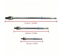 Clé À Levier En F - 7 Pièces Clé à Levier en Acier pour Usage Intensif | À Douille Et Barre De Rupture Pour Réparation Auto | Pour La Maintenance Des Véhicules De Construction Et Les Mécaniciens