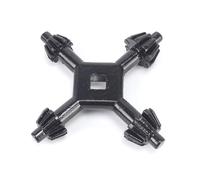 Clé à mandrill 4 en 1 - Outil polyvalent avec quatre fonctions, fabriqué en acier robuste, idéal pour les travaux de précision.*