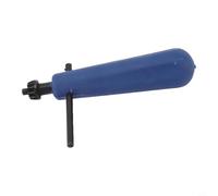 Clé à mandrin 4 mm 6 mm avec poignée pour moteur de meulage électrique et arbre de meuleuse, compatible avec moulin suspendu et moulin de table (4 mm jaune) (6 mm)