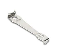 Clé à manivelle clé de roue à chaîne en acier clé pour plateau vélo pour vélo Compatible avec la plupart des marques de boulons de plateau clé plateau velo Handverktyg
