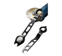 Clé à meuleuse d'angle à quatre griffes rou de carter en forme de S, outil multifonction antidérapant pour polisseuses Bosch pour Makita