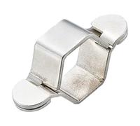 Clé à molette amovible pour installation de robinet de tuyau tressé de 10,2 cm avec interface de prise et construction ABS (1 pièce)