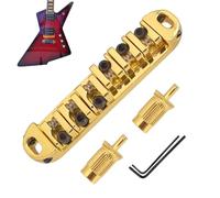 Clé à molette - Bridge de guitare - Pont de mélodie réglable pour instruments à cordes - Pièces de guitare électrique - 2 clés pour débutants, femmes, hommes, musiciens