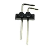 Clé à molette/clé pour guitare basse - Support de plaque de broche - Trémolo électrique monté - Support en métal - Trémolo électrique monté