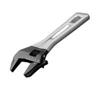 Clé à molette compacte avec mâchoires de 3,8 cm de large, en acier au chrome vanadium, échelle gravée en métrique et impérial, pour automobile et maison, 20,3 cm