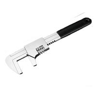 Clé à molette de 22,9 cm, 28,1 cm, 38,1 cm, type F, construction à mâchoire large, robuste, compatible avec CRV Steel (11)