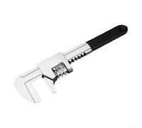 Clé à molette de 22,9 cm, 28,1 cm, 38,1 cm, type F, construction à mâchoire large, robuste, compatible avec CRV Steel (9)
