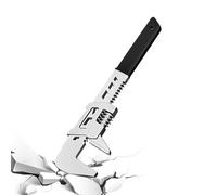 Clé À Molette De Type F | Outil Multifonctionnel De Qualité Industrielle | Clé À Haute Dureté En Acier À Haute Teneur En Carbone | Polyvalent Pour Raccord De Tuyau De Valve, Plomberie, Réparation Auto