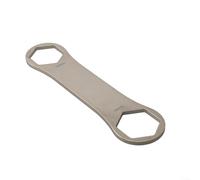 Clé à molette en acier inoxydable compatible Rockshox et Fox, outil essentiel pour l'entretien du vélo (30-32 mm)