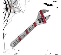Clé À Molette Ensanglantée Halloween,Fausse ccessoire Décor Maison Hantée - Décorations Fêtes Horreur Accessoires Fêtes Facétieuses Escape Room Jeu de Rôle Cosplay