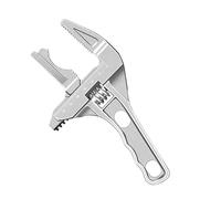 Clé à molette - Légère 200 g portable, clé de plomberie à mâchoire large, clé à ouverture de 0,6 à 6,8 cm, en d'aluminium multifonction | Pour robinet de plomberie, réparation automobile et