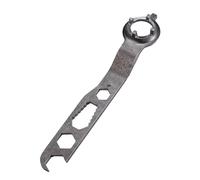 Clé à molette légère à 4 mâchoires pour meuleuse d'angle à prise sûre avec bride et prise en main améliorée pour un entretien efficace des outils résistant à la rouille