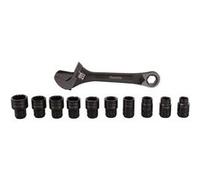 Clé à molette multifonction + 10 douilles - MAKITA - B-65458 G
