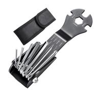 Clé à molette multifonction - Outil à main pliable 11 en 1 avec clé à molette - Jeu de tournevis portable - Pour voiture, ménage et entretien des appareils ménagers