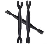 Clé à molette ouverte 3-4 mm 4,5-5 mm 5,5-7 mm Clé à double extrémité en aluminium pour outils de modélisme de voiture RC (noir)