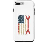 Clé à molette pour réparation Automobile - Drapeau des États-Unis Coque pour iPhone 7 Plus/8 Plus
