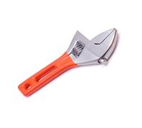 Clé à molette pratique, portable, confortable, réglable, mâchoires larges, capacité de 30 mm, plus ergonomique pour l'entretien des tuyaux de salle de bain ntidérapante avec