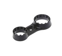 Clé à molette, Professionnel démonter Accessoires Fourche Avant Outils Pièces Clé de Réparation Légère Double Tête Cyclisme Vélo VTT Facile à Utiliser Petit Pour SR Suntour XCT XCM XCR Show