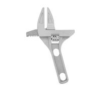 Clé à Molette Réglable 6-68mm, Outil Plomberie pour Lavabo et Tuyaux | Alliage D’aluminium Léger, Mâchoire Large, Ouverture Ajustable, Poignée Courte, pour Plombiers et Réparations Domestiques