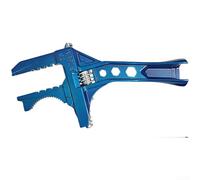 Clé à molette réglable de 6 à 75 mm pour enlever l'écrou du robinet de salle de bain, outil à main compact en métal pour les espaces restreints (6-75 mm)