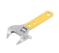 Clé à molette réglable de qualité supérieure en acier traité avec puissance accrue pour installations de chauffage pour espace limité Clé réglable pour espace restreint