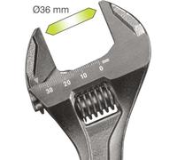 Clé a molette réglable et ajustable RYOBI - ouverture 250 mm - RHAW250