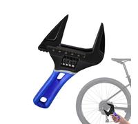 Clé à molette réglable | Outils à main à mâchoire large | Clé en métal portable antidérapante - pour maison, appartement, cuisine, lavabo, appareil de plomberie, machines de couplage de valve d'eau