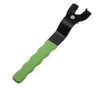 Clé à molette réglable pour meuleuse d'angle - Clé à écrou de blocage de 12 à 47 mm avec mâchoire rotative et corps en acier épais, outil de réparation de poignée verte