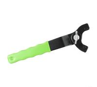 Clé à molette réglable pour meuleuse d'angle, outil de réparation d'écrou de blocage de 12 à 47 mm, construction en métal épais avec écrou rotatif, poignée verte