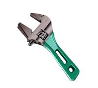 Clé à molette Stubby | Clé à molette de plomberie à mâchoire large - Clé à tube à manche courte - Clé à pipe robuste pour réparation automobile et garage