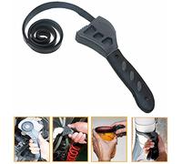 Clé à molette universelle HiYi - 500 mm - Bande en caoutchouc noir réglable - Clé pour l'ouverture de n'importe quelle forme et la réparation de voiture