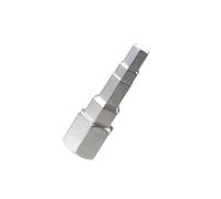 Clé à pas avec entraînement 1/2" et 3/8" 5 étapes pour radiateurs étagés - Adaptateur de clé Spud pour valves à tête pagode d'appareils ménagers