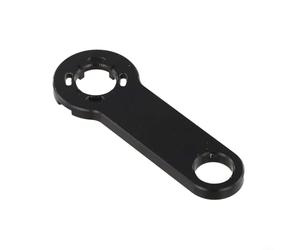 Clé à pédale de vélo en alliage d'aluminium pour Garmin Vector 3/3S et Rally RK100/200 RS100/200, 18 x 3 x 0,5 cm, noir
