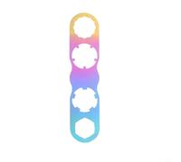 Clé à pédale de vélo en alliage pour LOOK pour série KEO, outil de précision de 14 mm, ergonomique et résistant aux rayures pour l'entretien des roues en extérieur, compacte pour boîte à outils, noir