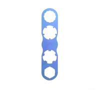 Clé à pédale de vélo pour Look For Keo Full Series, outil CNC en alliage pour un démontage et une réparation précis, design ergonomique compact pour les cyclistes (violet bleu)