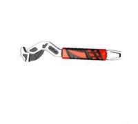 Clé à pipe autobloquante multifonction de 15,2 à 30,5 cm avec mâchoire en acier trempé et positions réglables pour une prise en main sûre sur les tuyaux et raccords (20,3 cm)