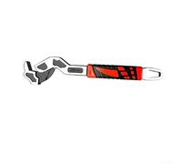 Clé à pipe autobloquante multifonction de 15,4 à 30,5 cm avec mâchoire en acier trempé et positions réglables pour une prise en main sûre sur les tuyaux et raccords (25,4 cm)